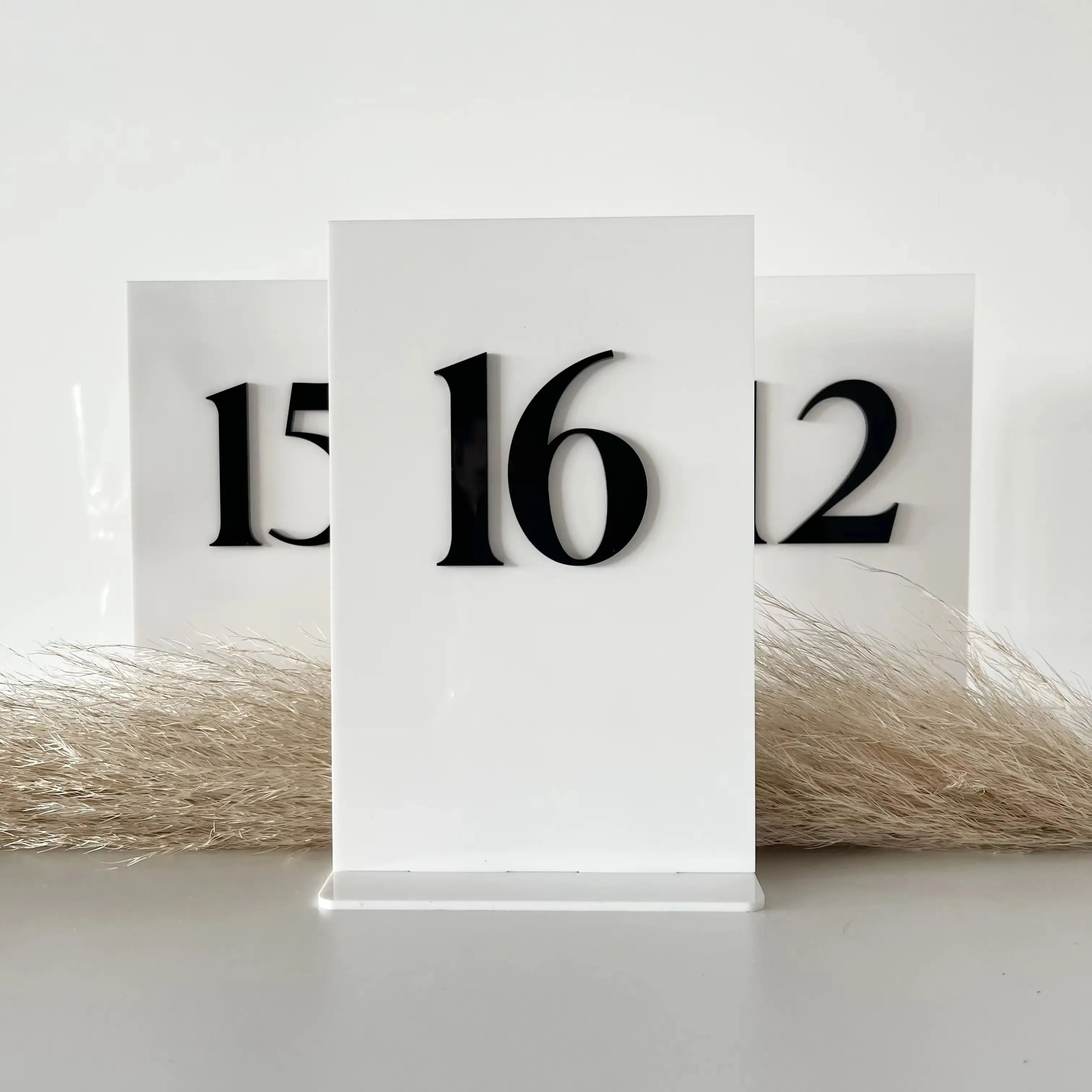 Wedding Table Numbers 3D Gold Mirror Wedding Table Decor Luxury Numbers Elegant Decor wedding table numbers