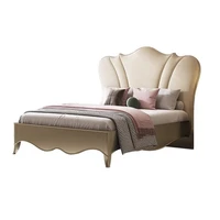 Lits rembourrés uniques, armoires fantaisie, chambre d'enfant, salon, King français, accessoires de maison pour dortoir 6