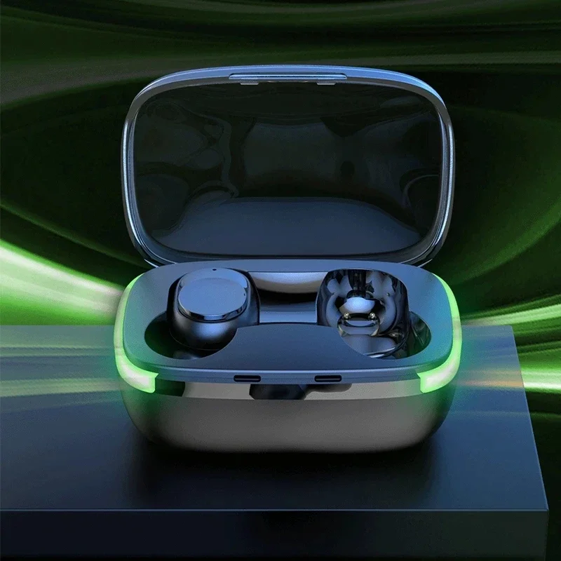 

Y60 TWS Bluetooth 5.1 Earphone Wireless Headphones LED Display Earpod Sports Earbuds Gaming Headsets with Mic for All Smartphone