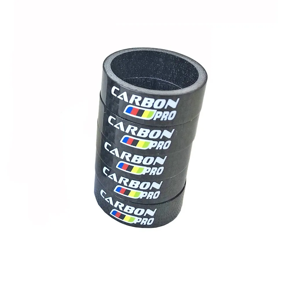 

Carbon Fiber MTB Road Bike Front Fork Washer Headset Handlebar Ring 28.6mm Cycling Equipment Accessories