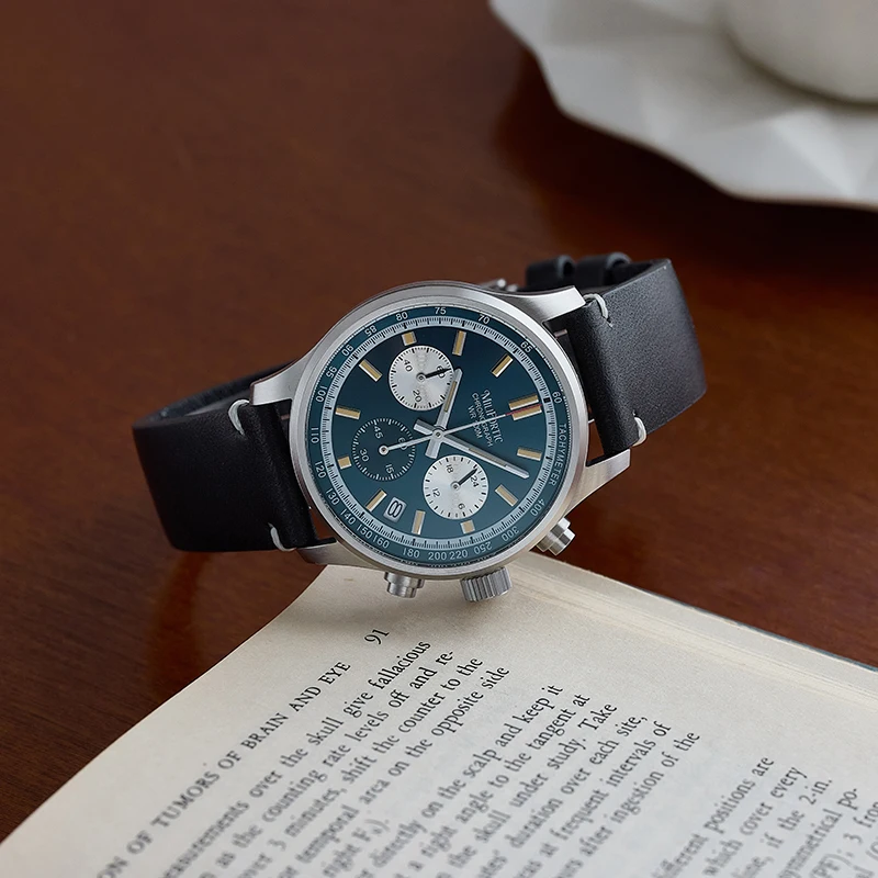 Milifortic Chronograph R079 39mm Quartz Movement 3 Sub-Dial