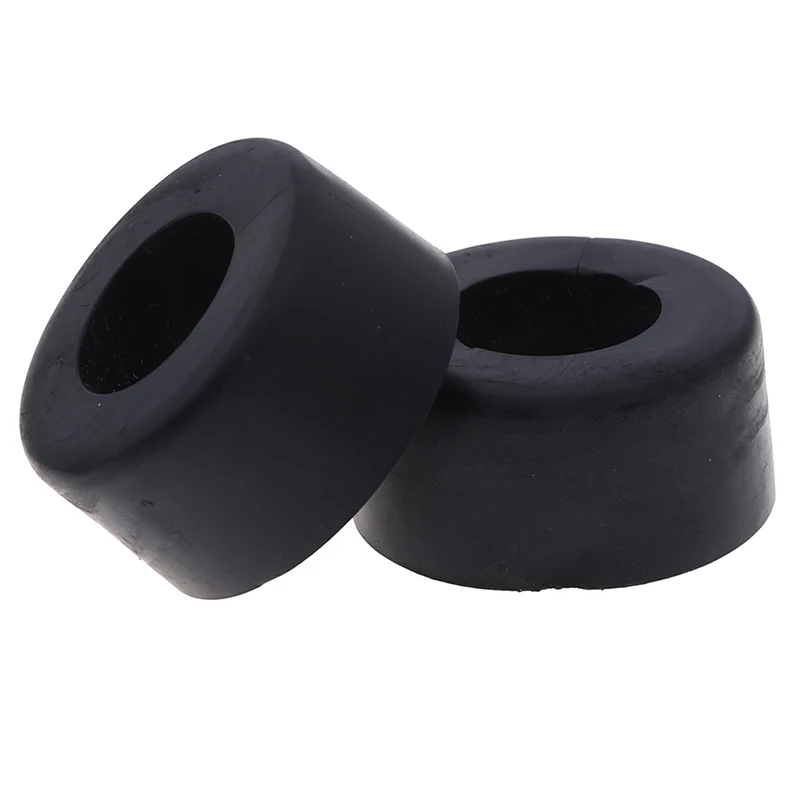 4Pcs Cabinets Rubber Feet Damper Pad Base 4pcs Durable Black 38mm x 19mm Large Case Speaker