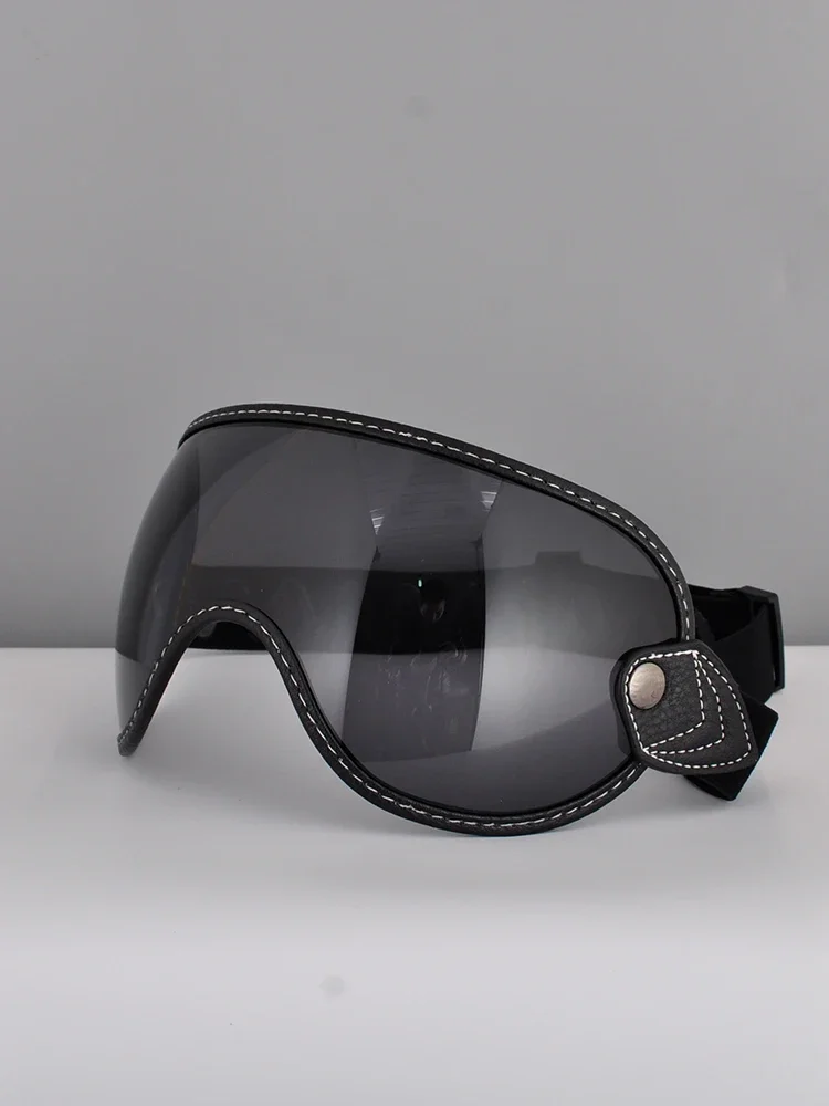 

Mt02 Helmet Goggles Sealed Goggles Anti-Fog Reinforced Lens Small Helmet Body Universal