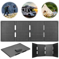 Adventure-Ready 60 W Waterproof Solar Charger with USB Ports