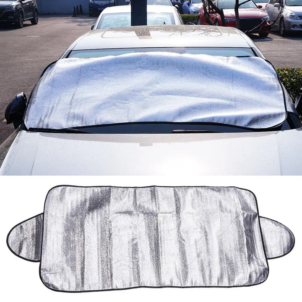 4-layers Car Windscreen Windshield Frost Cover Ice Snow Front