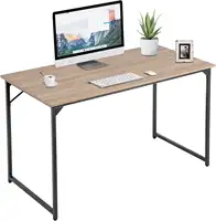 47 inch Computer Desk Modern Writing Desk, Simple Study Table, Industrial Office Desk, Sturdy Laptop Table for Home Office 1