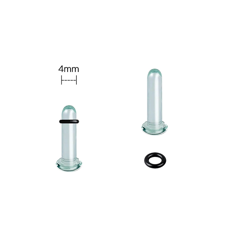 2 stücke Glas Ohr Messgeräte Stretching Kit Short Taper Expander 1,6-16mm Stretching Ohr Tunnel Und Plugs körper Piercing Schmuck – Detail 22