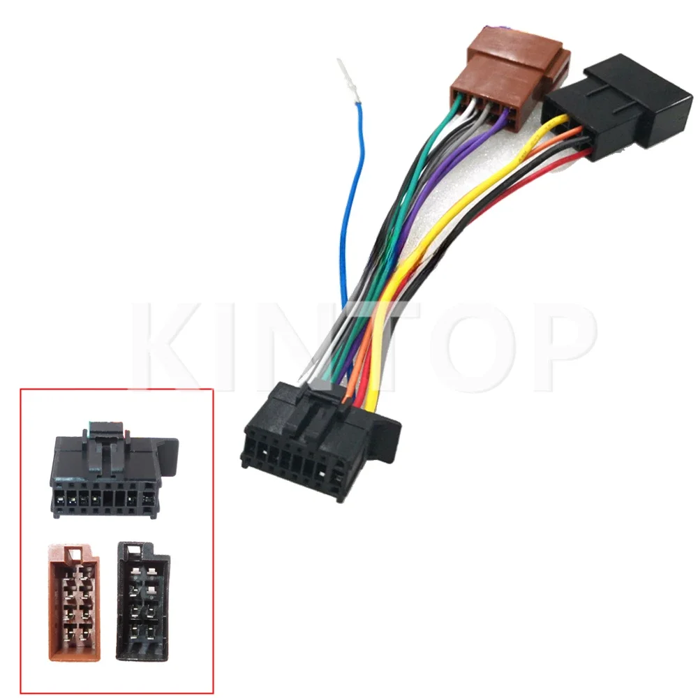 Адаптержгутапроводовавтомобильногорадиовсборепеременноготока,разъемCDDVD,автоматическийстереоразъемISOдляPioneer-AliExpress34