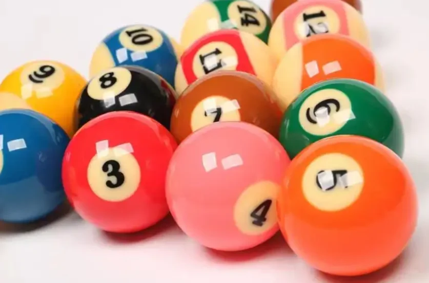 High Quality 8A grade 57.2mm 2-1/4'' billiard game pool ball 16pcs/box