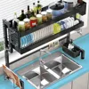 Storage Rack Above Kitchen Sink Cutlery Storage Cabinet Multi Functional Dust-proof Belt Cabinet Door Bowl Tray Drain Rack 2