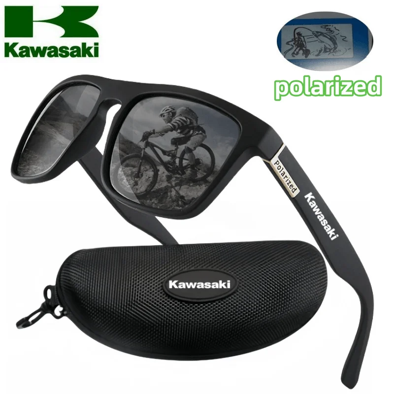 Kawasaki Polarized Sunglasses UV400 Glasses Men's and Women's Protective Outdoor Hunting Fishing Driving Sunglasses Optional Box polarized sports glasses polarized glasses women sunglasses uv protection glasses pixel sunglasses