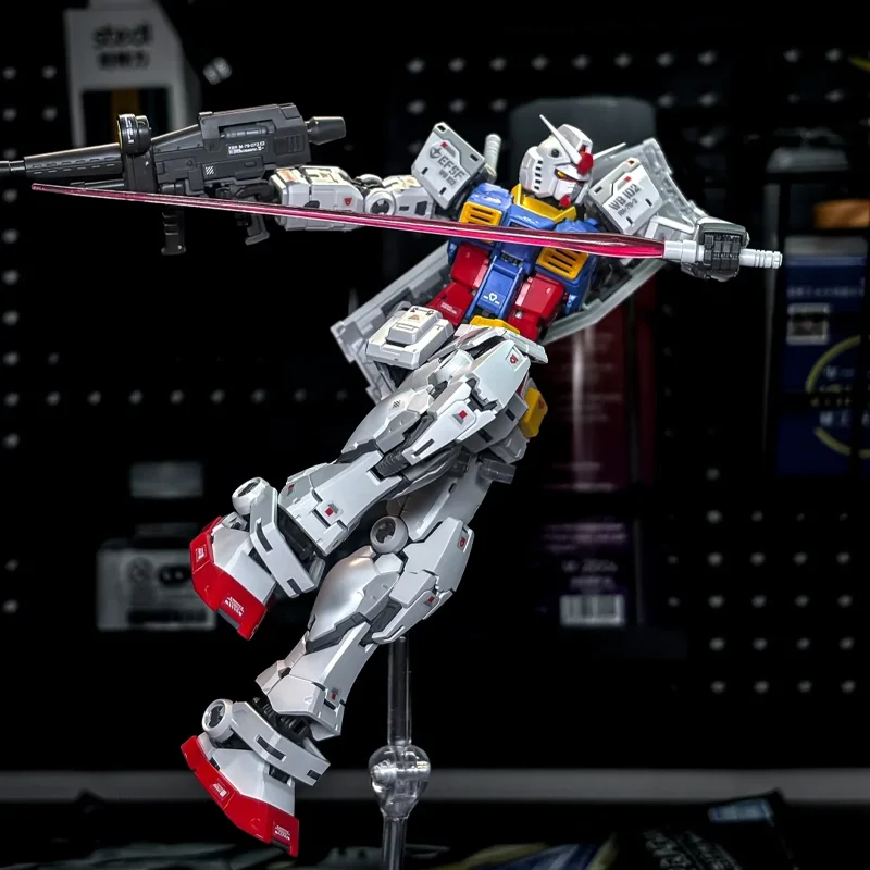 RG 1/144 RX-78-2 2.0 Yuanzu G3 Mech Kit di Montaggio Modello Action Figure Ornamento da Scrivania Giocattolo Puzzle per Ragazzi Regalo da Collezione - immagine 3