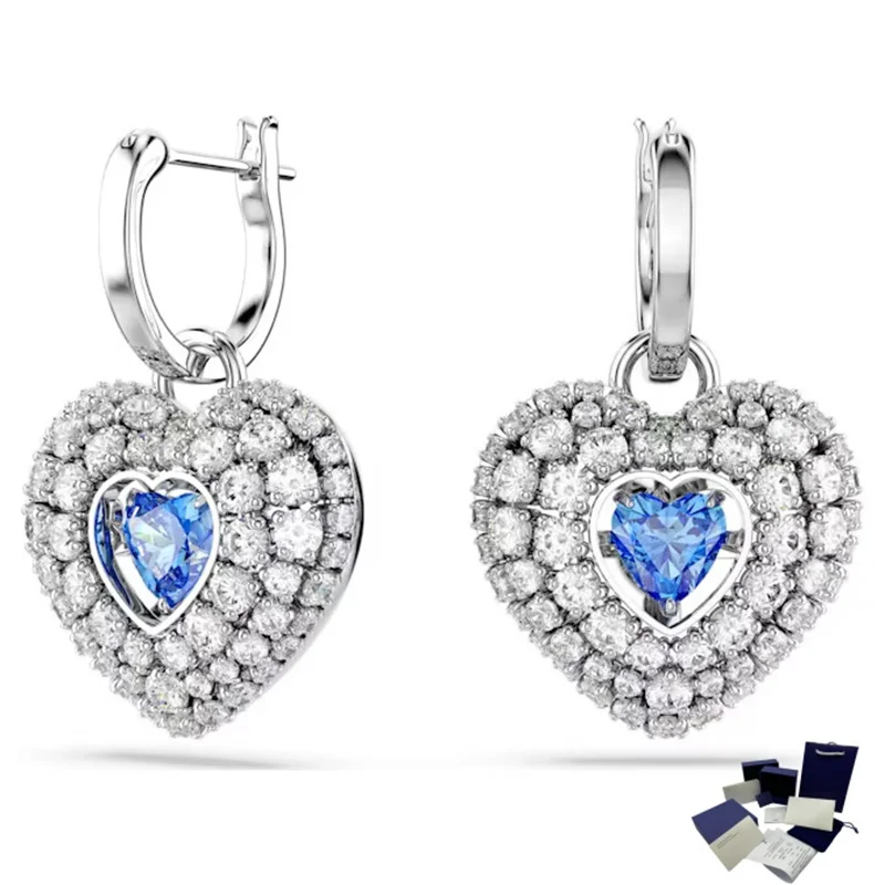 

Swarovski-925 silver jewelry, specially created for women, carefully created, weddings and birthday gifts, boxes, high quality
