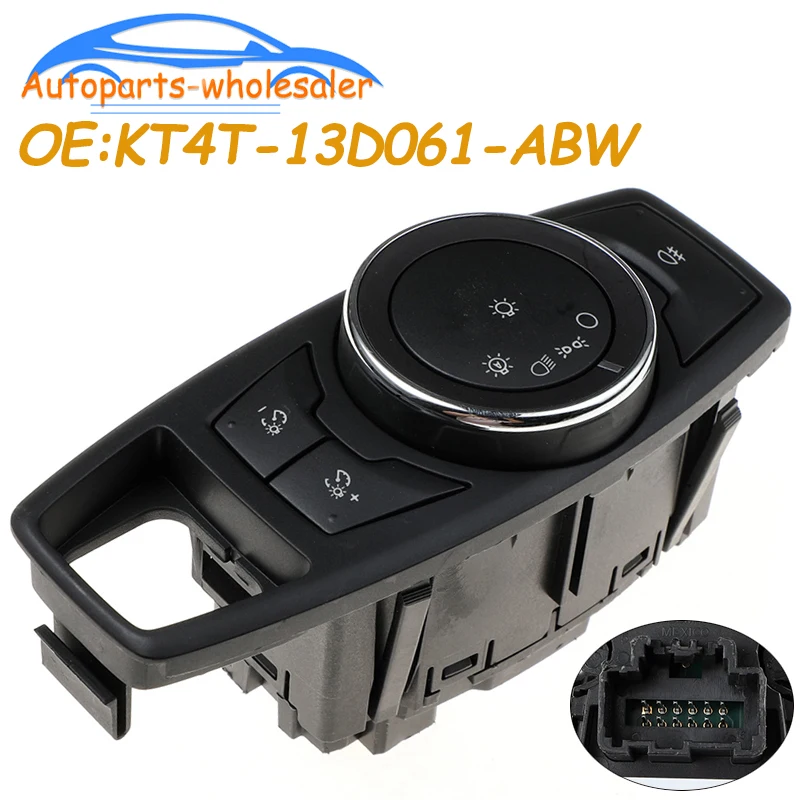 Headlight Fog Light Switch KT4T-13D061-ABW Ford Edge 2015-2020