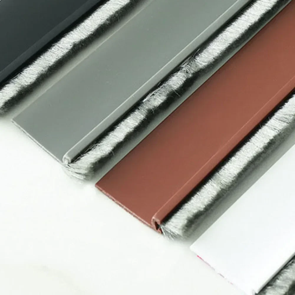 Door Seal Strip 100CM Door Bottom Brush Windproof Soundproof