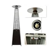 Modern Glass Tube Log Burner Durable Wall Mount Solar Terracotta Kerosene Round Terrace Outdoor Patio Gas Heater With Bar Table 4