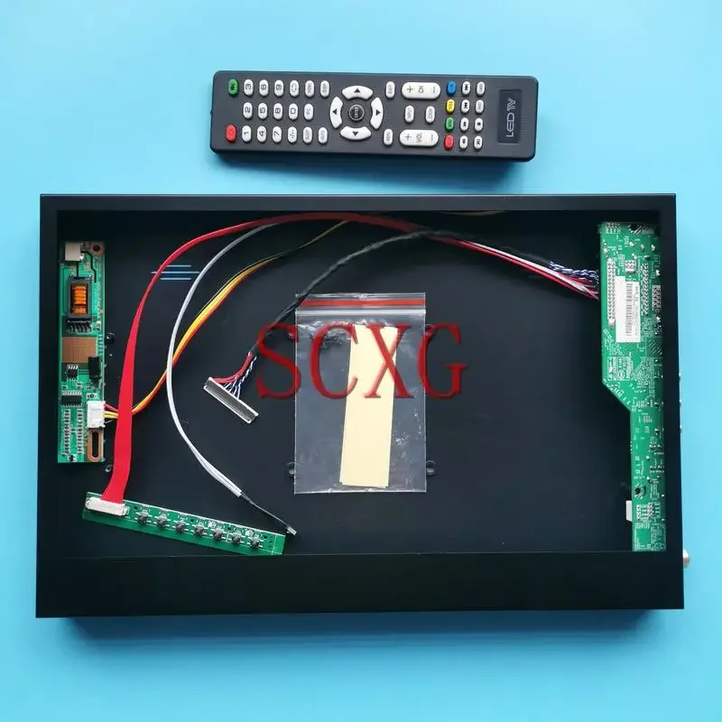 

Metal Case+TV Analog Driver Board Fit CLAA154WA01 CLAA154WA05 1280*800 DIY Kit VGA AV USB HDMI-Compatible 1CCFL 30Pin LVDS 15.4"