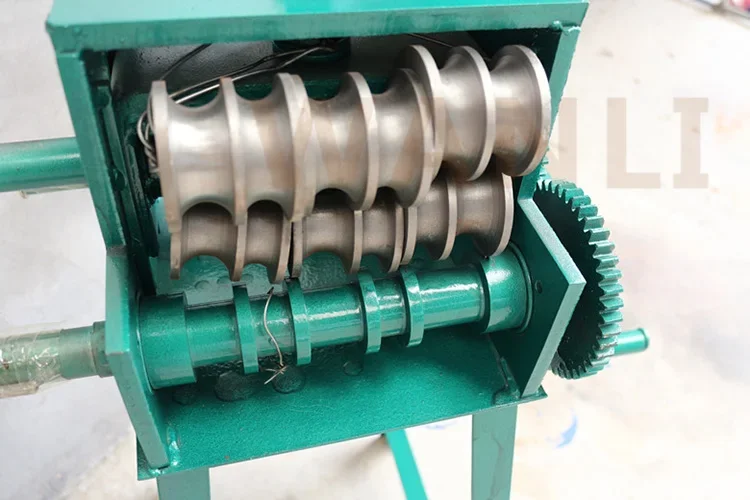 New Electric 50 Type Hand Crank Pipe Bender Multi-Function Calender Square Arc S