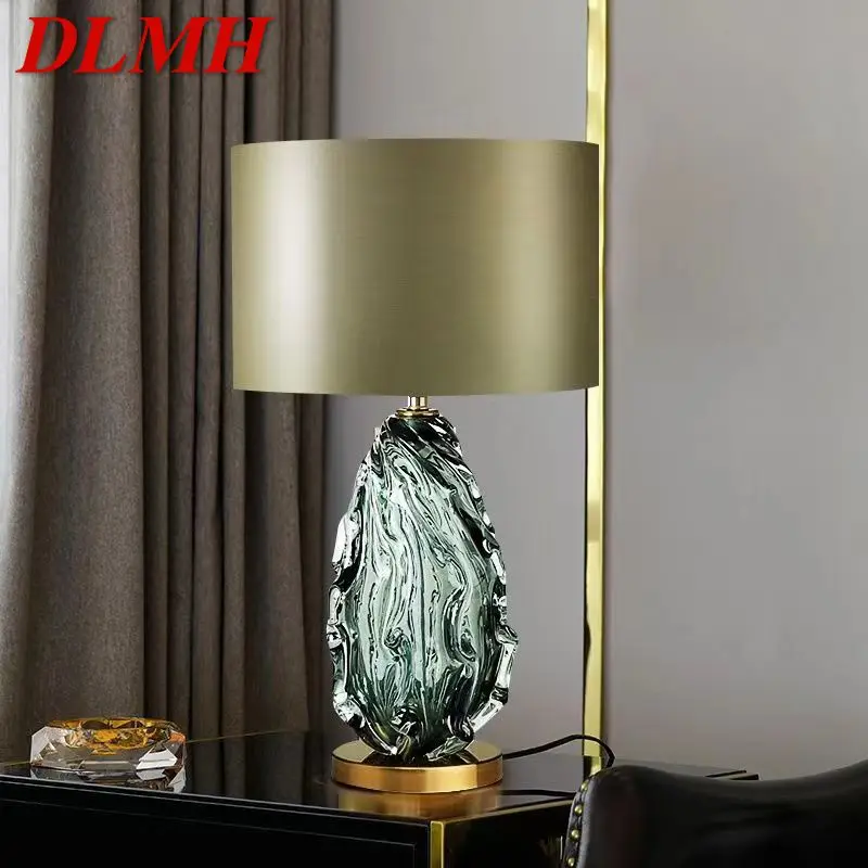 

DLMH Nordic Modern Glaze Table Lamp Fashionable Art Iiving Room Bedroom Hotel LED Personality Originality Desk Light