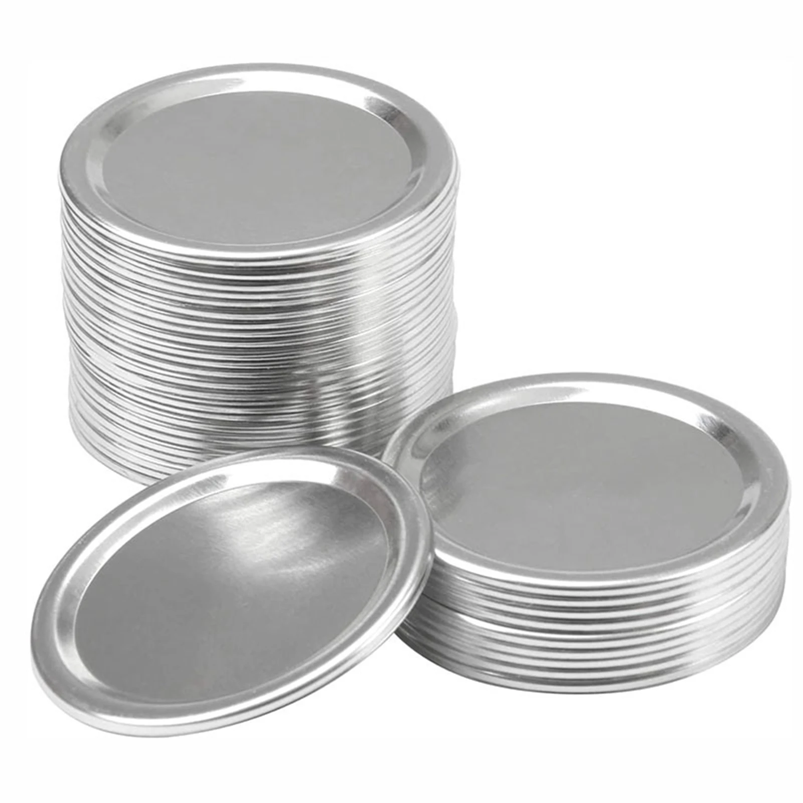 

Wide Mouth Can Seal Lid ​Leak-Proof Tinplate Jar Sealing Lids for Family Friends Neighbors Gift