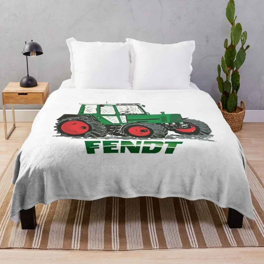 

fendt green Throw Blanket Vintage Bed Fashionable Soft Blankets