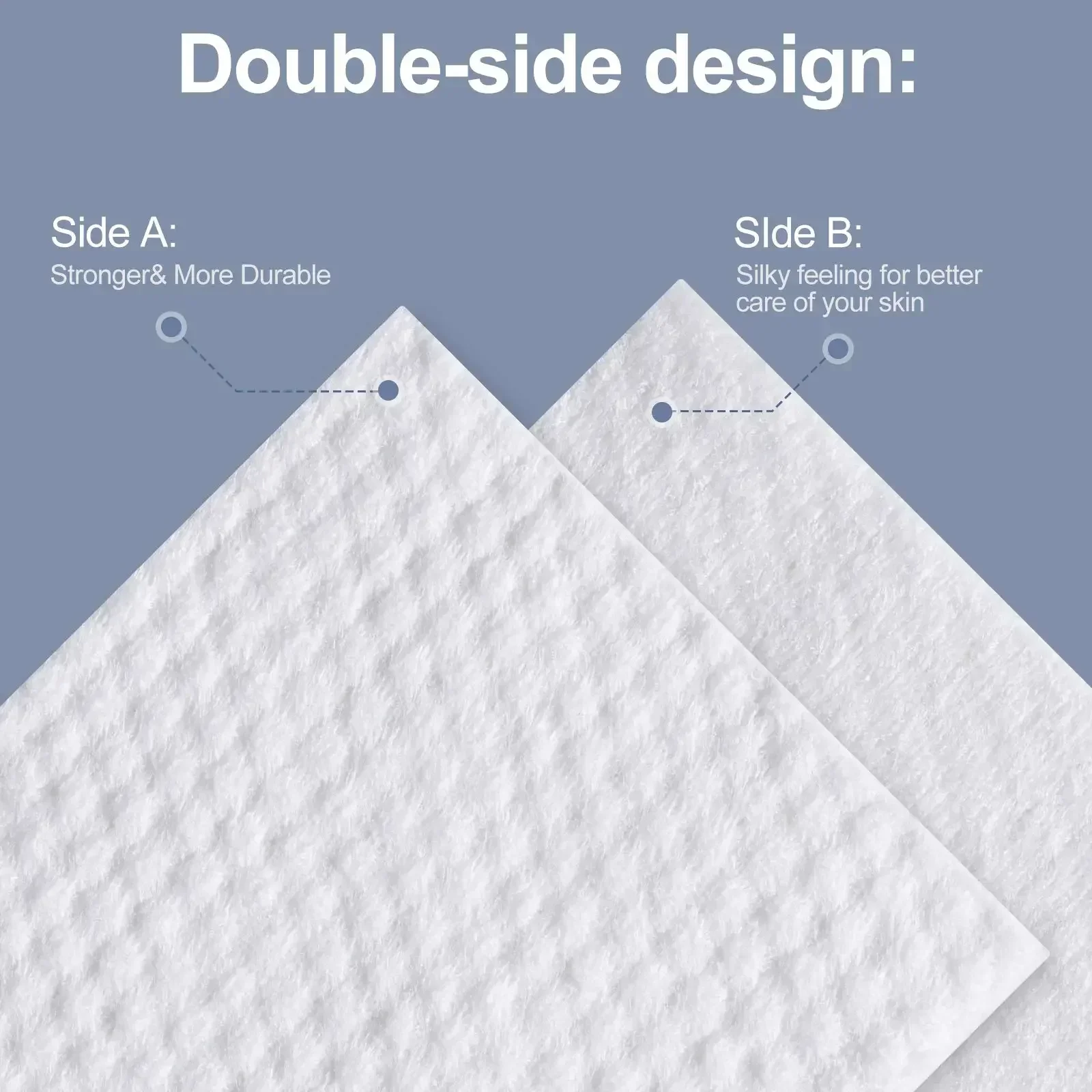 Description Picture 2 of item100pcs Disposable Face Wash Towel Extractable Cotton Soft Towel Cotton Beauty Salon Cleansing Face Wipe Towel Towel