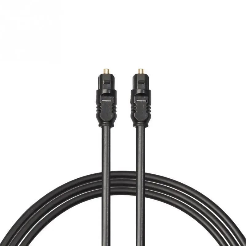 Cable de Audio óptico Digital chapado en oro para Toslink, 1m, 1,5 m, 2m, 3/5m, 10m, 15m, 20m, SPDIF, MD, DVD, chapado en oro, alta calidad