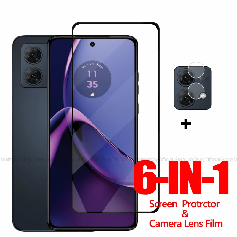 

Защитная пленка для экрана Motorola Moto G84 G84 G54 G14 из закаленного стекла