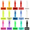 50pcs Arrow Nocks Insert Tips ID6.2mm Arrow Shaft Tails Plastic Archery Hunting Bow DIY Accessory 2