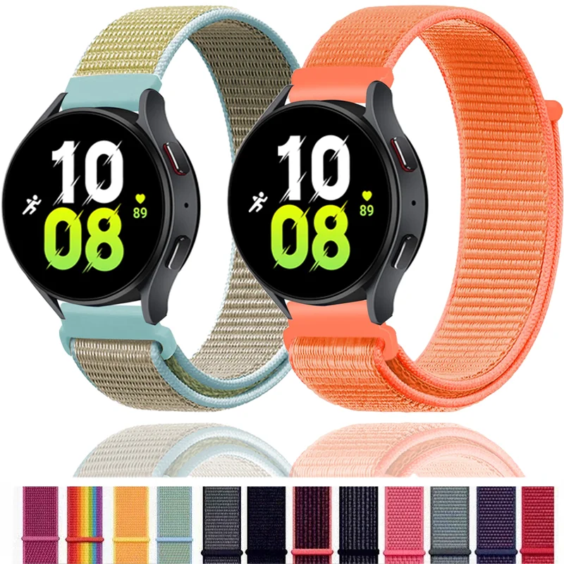 Premium Nylon Loop Watch Strap - Adjustable & Breathable Replacement Band