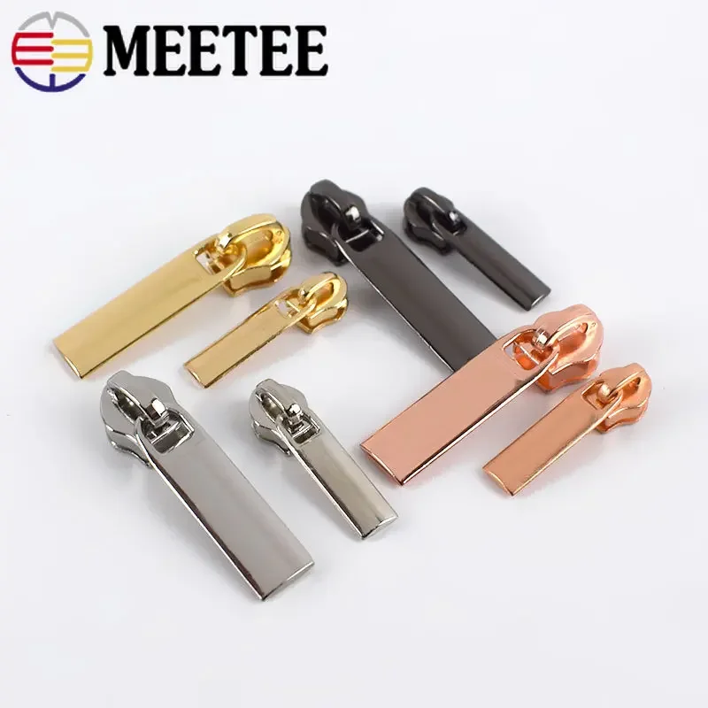 Zipper Repair Kit Zipper Pullers Zipper Sliders Zipper Heads Zipper Accessories 10-50Pcs Zipper Sliders for 3# 5# Nylon Zippers Down Jacket Pocket Zips Head Bag Zip Puller Cursor Repair Sewing Accessories