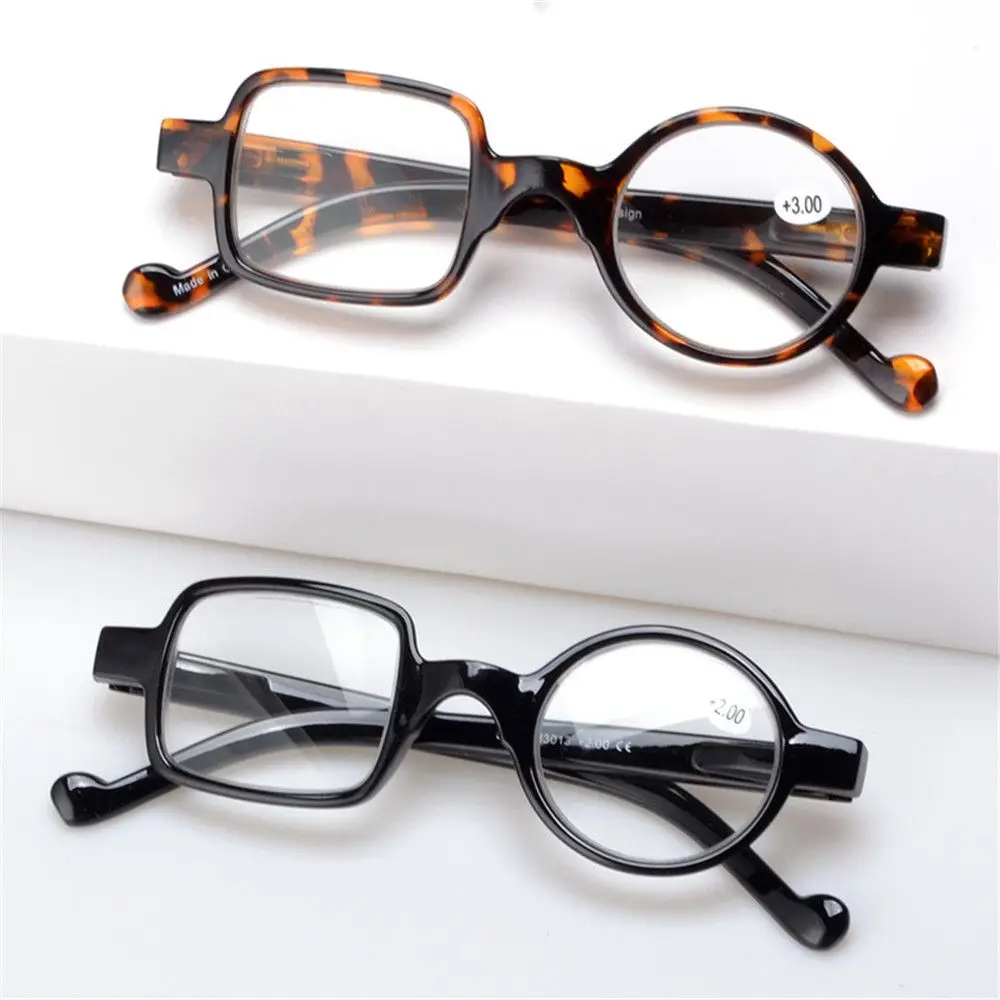 Vintage Chic Round Square Frame Presbyopic Eyeglasses
