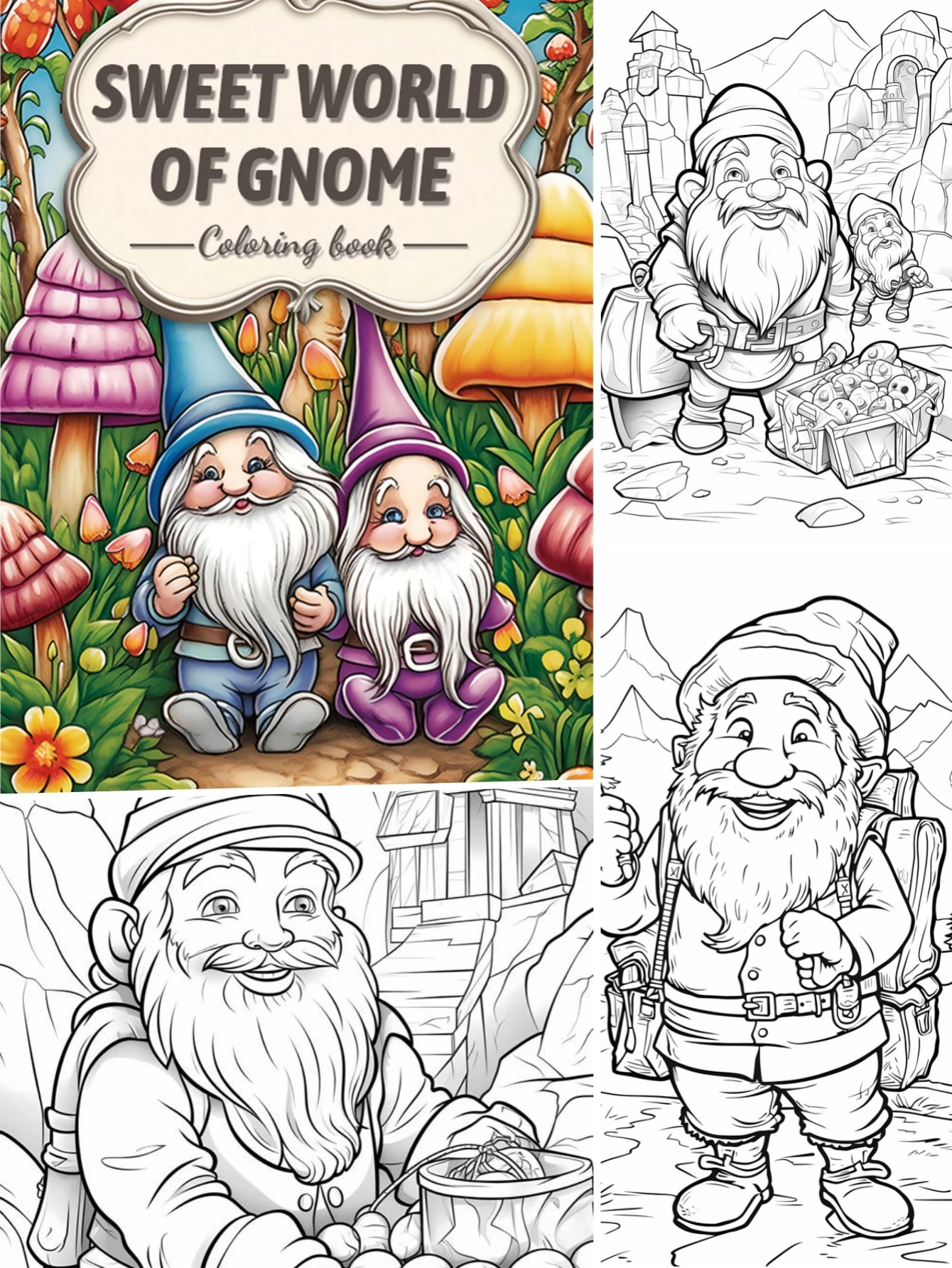 1pc Art Coloring Book 22 Page Coloring Books Gift For Birthday Party Relieve Stress Kill Time Graffiti Painting Drawing Art Book 5