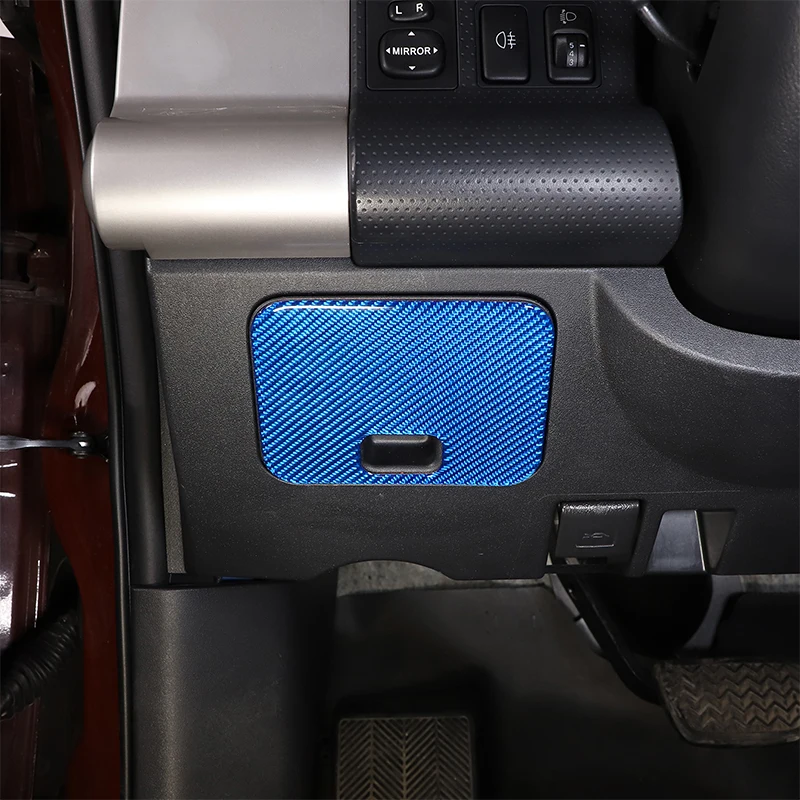 

For Toyota FJ Cruiser 2007-2021 Soft Carbon Fiber Car Main Driver Resistive Panel Cover Trim Sticker Car Accessories