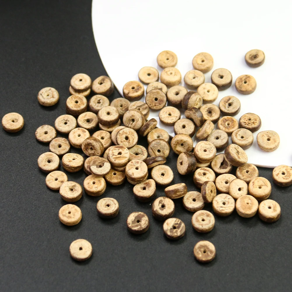 Retro-Coconut-Shell-Beads-para-Fazer-J-ias-Madeira-Bruta-Handmade-DIY ...