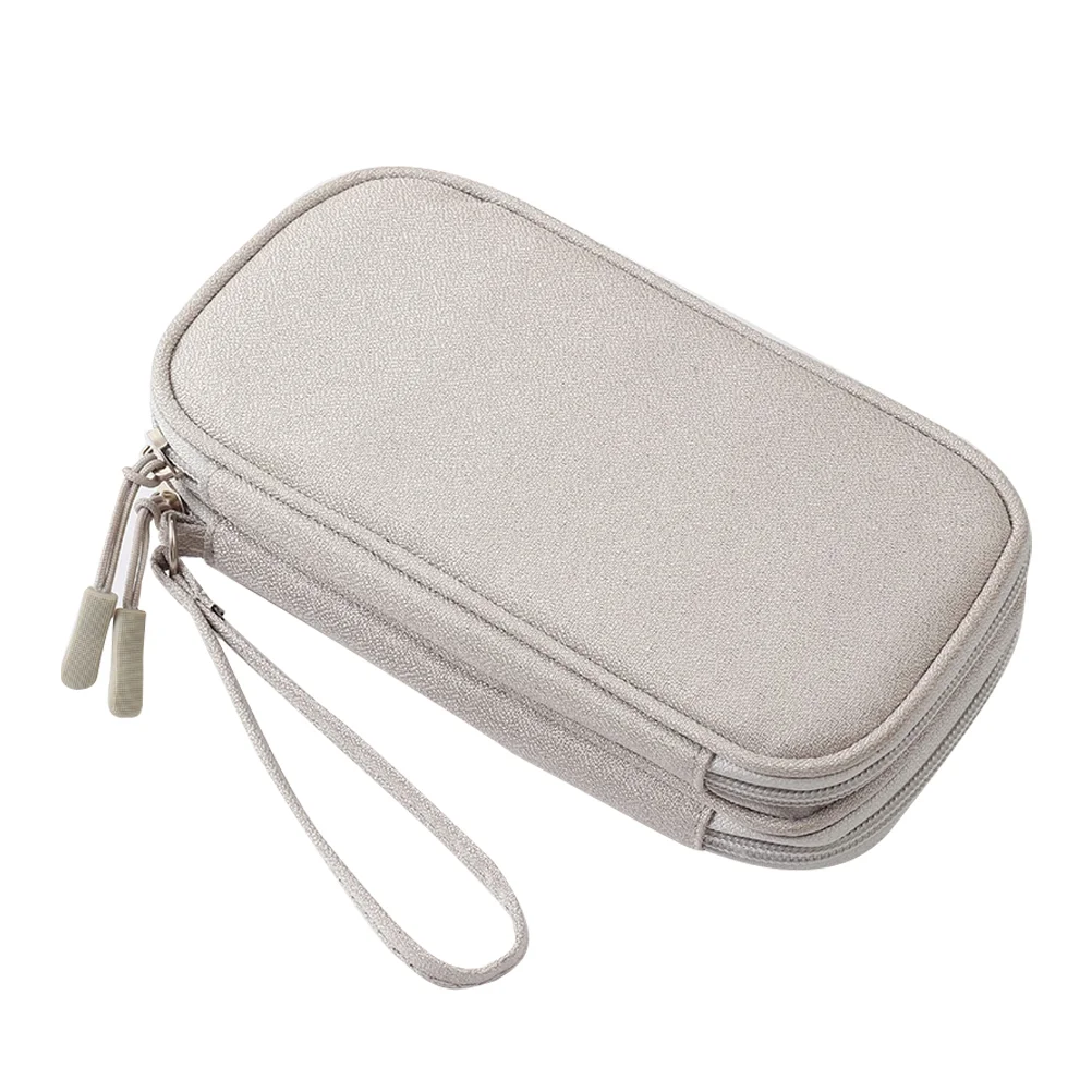 

Cell Phone Outdoor Digital Accessory Kit Travel Oxford Cloth Earphone Storage Bag