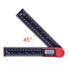 Protractors Digital Display Angle Level Ruler Goniometer Angle Finder Inclinometer75 90 Degree Measuring Gauging Carpenter Tools 1