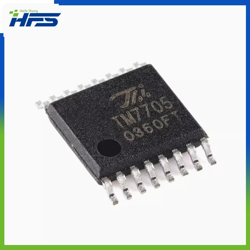 

5pcs Original genuine TM7705 TSSOP-16 16 bit A/D conversion chip analog-to-digital converter