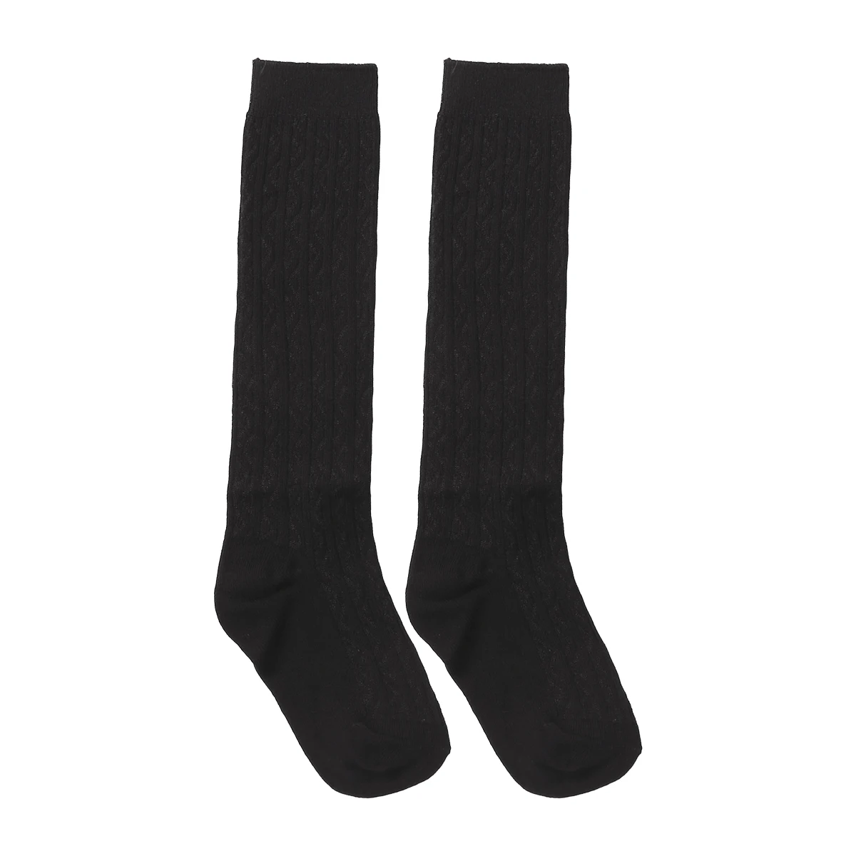 Cute Toddler Leg Warmers Soft Cotton Knit Knee High Anti-Slip Cozy Socks for Boys and Girls Pack of 2