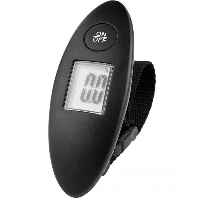 1pc Portable Electronic Luggage Scale, Travel Digital Hook Luggage