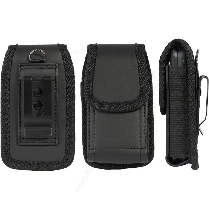Per Nokia 2760 2720 Custodia In Pelle Flip Custodia Per Telefono Per Alcatel Go Flip V/4/3Flip Marsupio Con Clip Da Cintura
