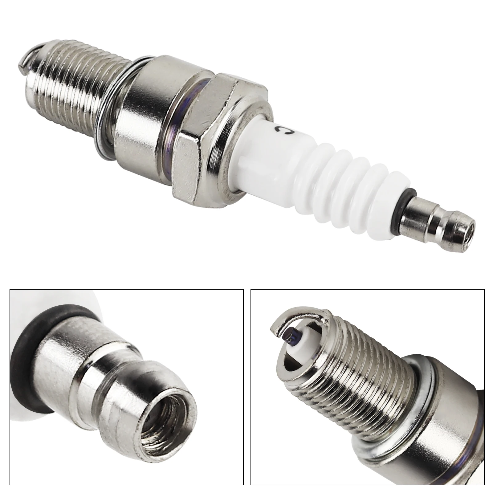 Bougie D'allumage F7TC Pour Moteurs GX120 GX160 GX200 Etc. - Générateur, Go-kart - Neuve