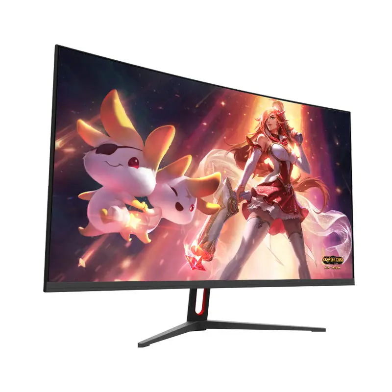 32인치 커브드 스크린 2800R 1920x1080p 1K 165Hz 2ms LED 게이밍 데스크탑 모니터 디스플레이 LCD 모니터 32인치