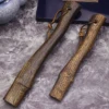 WPKOPYA(USA)  Beech short hand axe handle, solid wood bent axe handle, outdoor logging axe handle, tactical axe handle 2