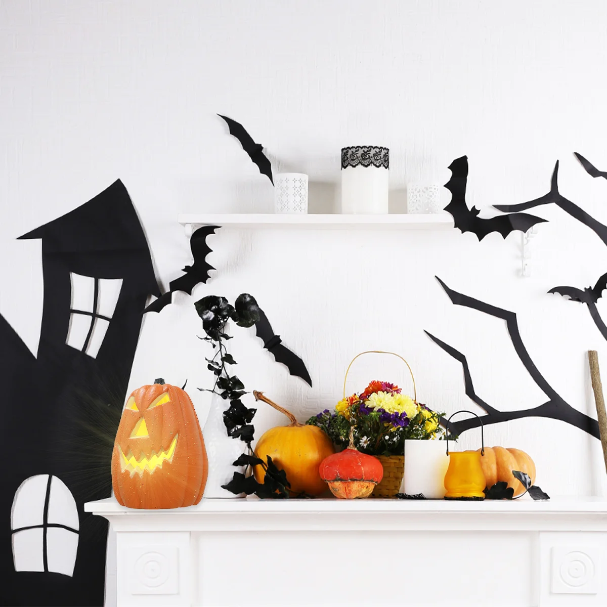 

Pumpkinlamp, светильник s, светильник-фонарь, украшения оранжевого цвета для помещений и улицы, декоративная лента, Leddecoration Jack Householdpoweredface