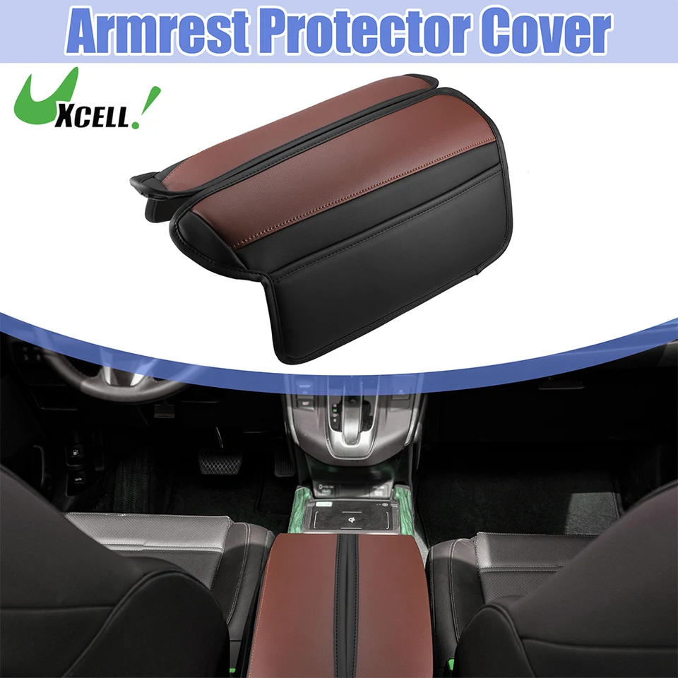 Funda Protectora De Microfibra/cuero Para Reposabrazos Central De Nissan X-Trail T32 (2017-2021) - Almohadilla Antidesgaste