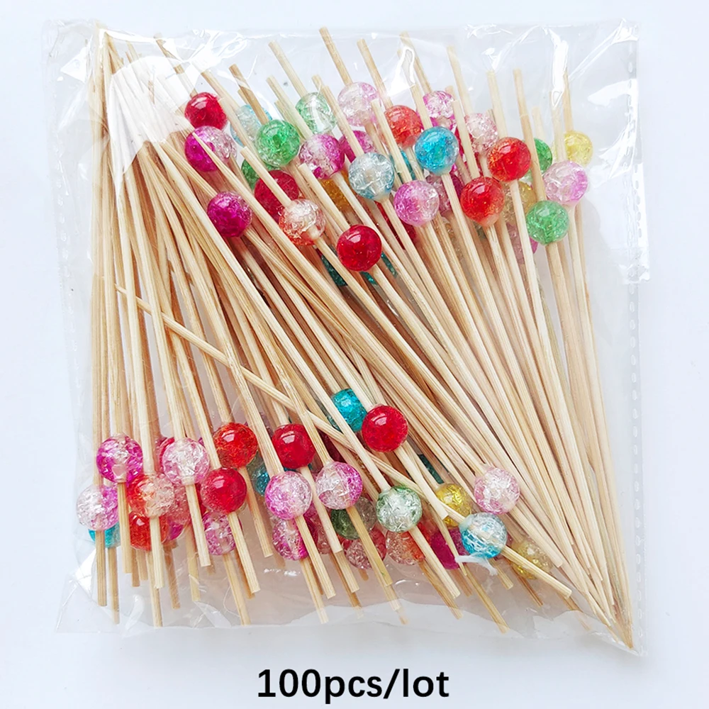 200 Brochettes En Bambou 9 Cm - Pour Apéritifs, Cocktails, Fruits | Pics Naturels Sans écharde