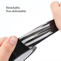 Car Stickers Bright Black Auto Window Edge Protector Trim Car Body/ Door Anti-scratch Protection Strip Chrome Styling Decorative 3