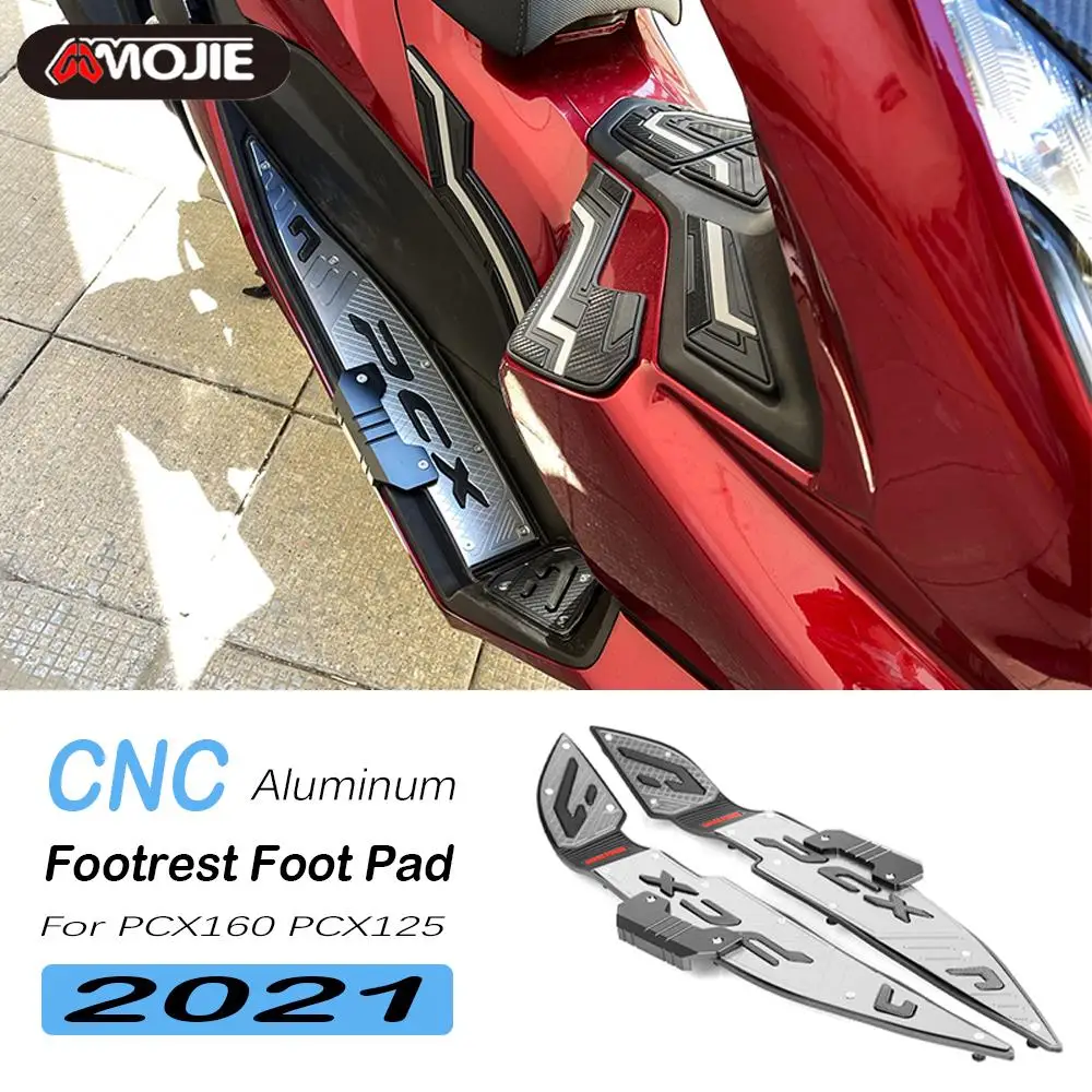 Moto Pcx 160 Pcx 125 Poggiapiedi Poggiapiedi Poggiapiedi Pedana Pedana Protezione Scooter Per Honda Pcx160 Pcx125 Pcx 125/160 2021