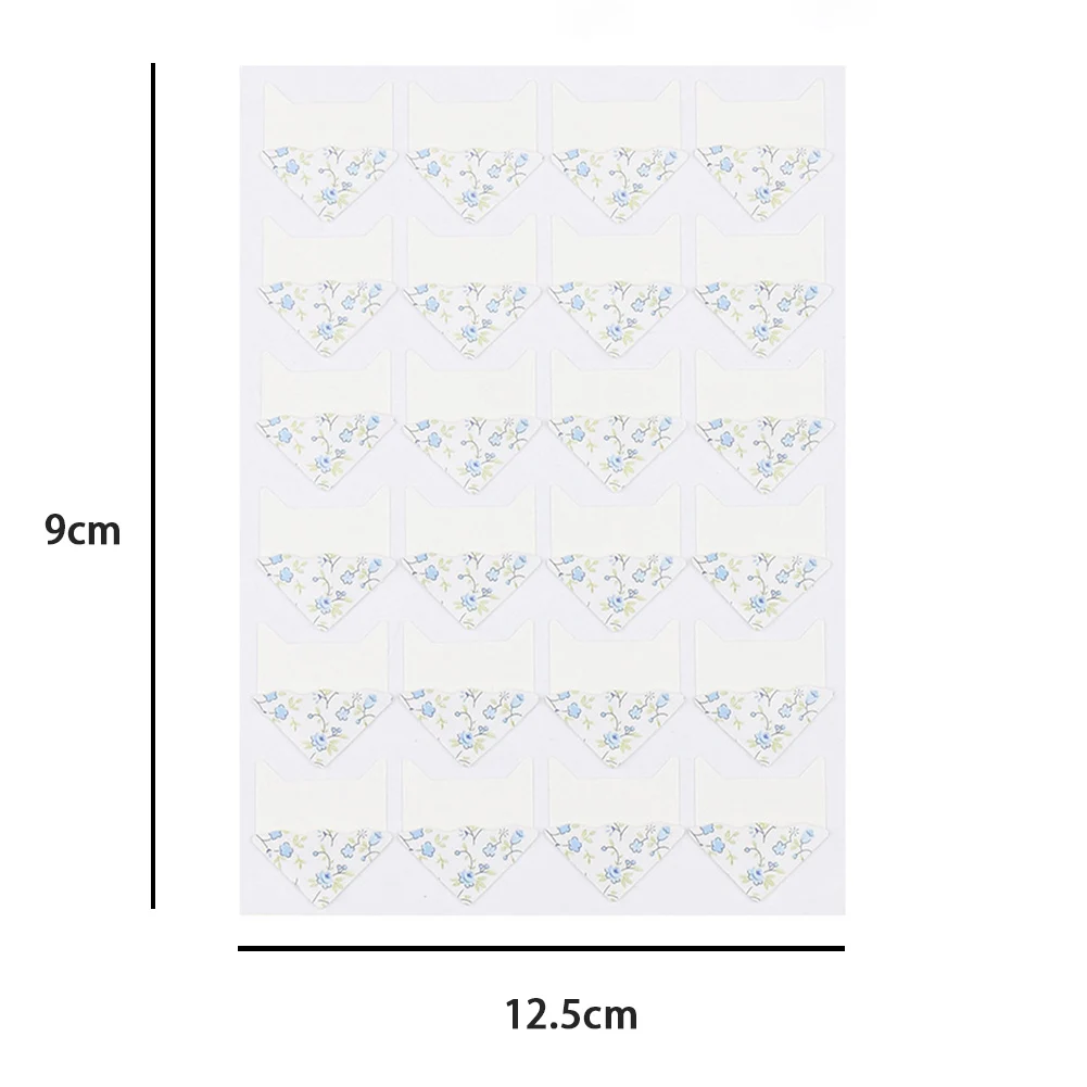 DIY Vintage Corner Kraft Paper Stickers For Photo Albums Retro Scrapbook Sticker Scrapbooking Picture Frame Decoration corner stickers photo album photo frame accessories